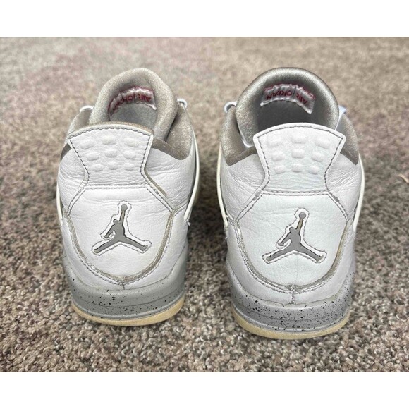Nike Air Jordan 4 Retro White Oreo Size 6 Youth (Size 7.5 Women's) - Picture 4 of 7